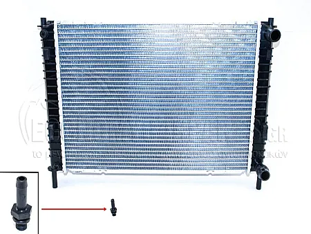 ΨΥΓΕΙΟ ΝΕΡΟΥ 1.4 TDCI-MZ-CD (ΓΙΑ ΕΚΔΟΣΕΙΣ ΜΕ & ΧΩΡΙΣ A/C) (50x35) (ΠΑΡΟΧΕΣ ΠΡΟΣ ΤΟΝ ΟΔΗΓΟ)