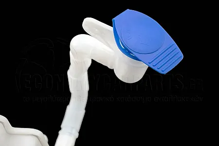 ΔΟΧΕΙΟ ΝΕΡΟΥ ΥΑΛΟΚΑΘΑΡΙΣΤΗΡΩΝ (ΜΕ ΤΡΥΠΑ ΓΙΑ ΑΙΣΘΗΤΗΡΑ ΣΤΑΘΜΗΣ)