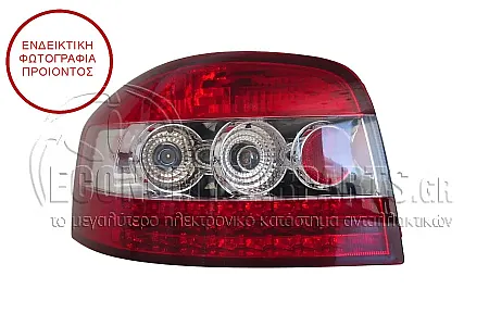 ΦΑΝΑΡΙΑ ΠΙΣΩ (LED) (ΚΟΚΚΙΝΟ/ΛΕΥΚΟ) (ΣΕΤ)