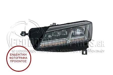 ΦΑΝΑΡΙ ΕΜΠΡΟΣ FULL LED MATRIX (ΜΕ ΚΙΤΡΙΝΟ ΦΛΑΣ) (MARELLI)