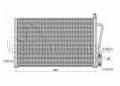 FORD FIESTA (JC3/JD3) 2002-2008  A/C (     - 1.4 TDCi ) ( : 53.7x36.5x1.6cm)