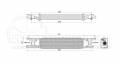 FIAT PUNTO EVO (199) 2009-2012  INTERCOOLER (  1.3 MJTD-JTD 75Hp ) ( : 45x100x53cm)