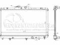 TOYOTA COROLLA (E110) 2000-2002   (  1.4 ) (     A/C) ( : 630x350mm)