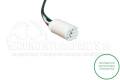 TOYOTA COROLLA (E120) 4 2002-2006      (  ) (CONVEX GLASS) 2002-2004