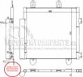 CITROEN C1 (AB40) 2014-->  A/C   (388*352*16) (R134a)