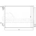 DACIA DUSTER (HM) 2017-2022  A/C (     -) 2017-2022 ( : 510x397x12mm) (T VALEO)