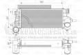 FORD TRANSIT/TOURNEO CONNECT (V408) 2013-2019  INTERCOOLER (  1.0 EcoBoost ) ( : 343x157x62mm)