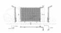 FORD FIESTA (HF/HG) 2017-->  A/C (  1.0 EcoBoost  - 1.5 TDCi ) (     ) ( : 490x410x16mm)