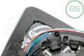 MERCEDES CLA CLASS (C117/X117) COUPE/SHOOTING BRAKE 2013-2016    (   BLIS) (ASPHERICAL GLASS)