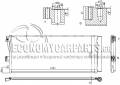 OPEL CORSA E (X15) 2015-2019  A/C (     - ) ( : 637x280x12mm) (  -)
