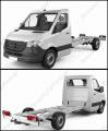 MERCEDES SPRINTER PLATFORM CHASSIS LONG 2 ( ) (W907) 2018-