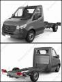 MERCEDES SPRINTER PLATFORM CHASSIS SHORT 2 ( ) (W907) 2018-
