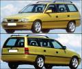 OPEL ASTRA F CARAVAN 5 (T92) 1995-1998